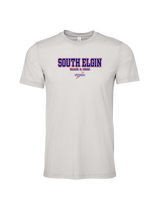 South Elgin HS Track & Field Block - Tri-Blend Shirt