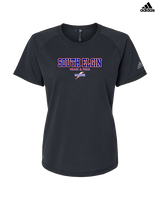 South Elgin HS Track & Field Block - Womens Adidas Performance Shirt