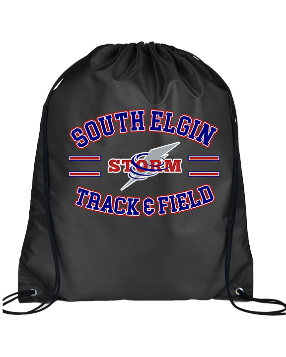 South Elgin HS Track & Field Curve - Drawstring Bag