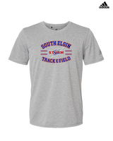 South Elgin HS Track & Field Curve - Mens Adidas Performance Shirt