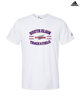 South Elgin HS Track & Field Curve - Mens Adidas Performance Shirt