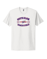 South Elgin HS Track & Field Curve - Mens Select Cotton T-Shirt