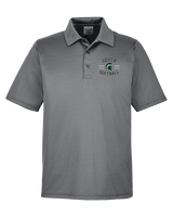 South HS Softball Curve - Mens Polo