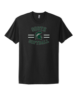 South HS Softball Curve - Mens Select Cotton T-Shirt