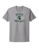 South HS Softball Curve - Mens Select Cotton T-Shirt