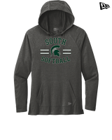 South HS Softball Curve - New Era Tri-Blend Hoodie