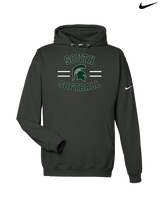 South HS Softball Curve - Nike Club Fleece Hoodie