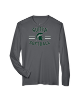 South HS Softball Curve - Performance Longsleeve