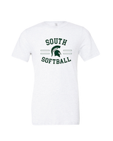 South HS Softball Curve - Tri-Blend Shirt