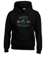 South HS Softball Curve - Unisex Hoodie
