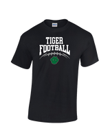 South Plainfield HS Football School Football - Cotton T-Shirt