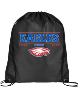 South Putnam HS Tennis Border - Drawstring Bag