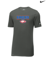 South Putnam HS Tennis Border - Mens Nike Cotton Poly Tee