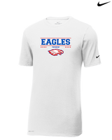 South Putnam HS Tennis Border - Mens Nike Cotton Poly Tee