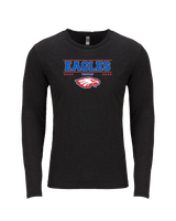 South Putnam HS Tennis Border - Tri-Blend Long Sleeve