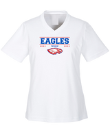 South Putnam HS Tennis Border - Womens Performance Shirt