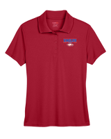 South Putnam HS Tennis Border - Womens Polo