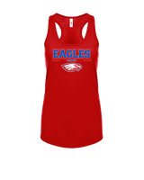 South Putnam HS Tennis Border - Womens Tank Top