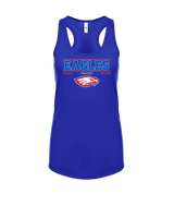 South Putnam HS Tennis Border - Womens Tank Top