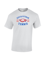 South Putnam HS Tennis Curve - Cotton T-Shirt