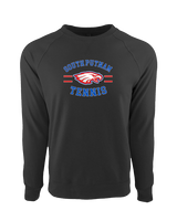 South Putnam HS Tennis Curve - Crewneck Sweatshirt