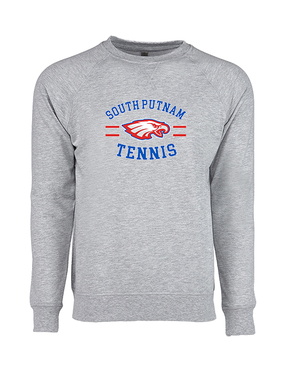 South Putnam HS Tennis Curve - Crewneck Sweatshirt