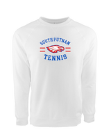 South Putnam HS Tennis Curve - Crewneck Sweatshirt