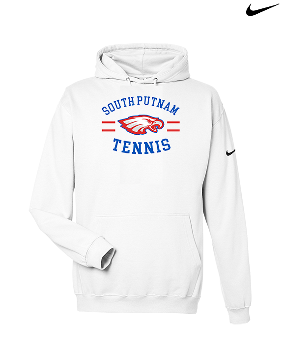 South Putnam HS Tennis Curve - Nike Club Fleece Hoodie