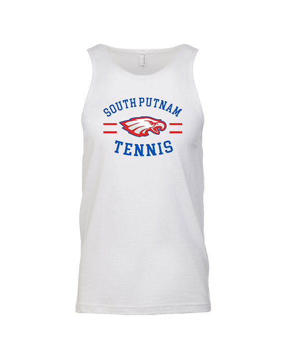South Putnam HS Tennis Curve - Tank Top