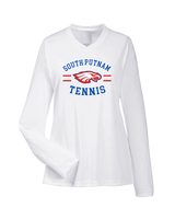 South Putnam HS Tennis Curve - Womens Performance Longsleeve