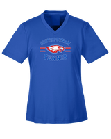 South Putnam HS Tennis Curve - Womens Performance Shirt