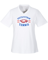 South Putnam HS Tennis Curve - Womens Performance Shirt