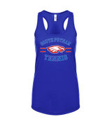South Putnam HS Tennis Curve - Womens Tank Top