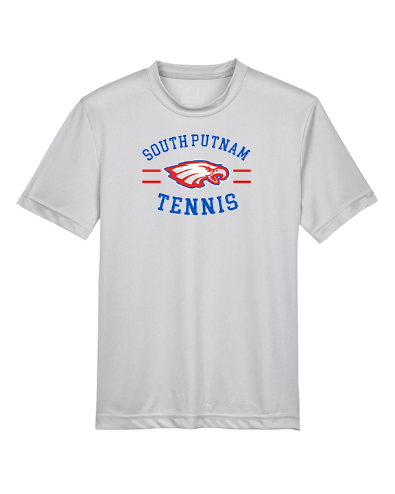 South Putnam HS Tennis Curve - Youth Performance Shirt