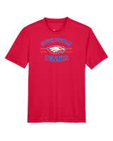 South Putnam HS Tennis Curve - Youth Performance Shirt