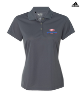 South Putnam HS Tennis Stacked - Adidas Womens Polo