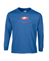 South Putnam HS Tennis Stacked - Cotton Longsleeve