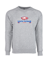 South Putnam HS Tennis Stacked - Crewneck Sweatshirt