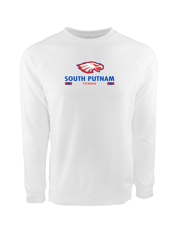 South Putnam HS Tennis Stacked - Crewneck Sweatshirt