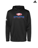 South Putnam HS Tennis Stacked - Mens Adidas Hoodie