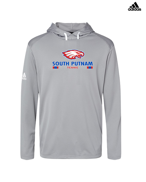 South Putnam HS Tennis Stacked - Mens Adidas Hoodie