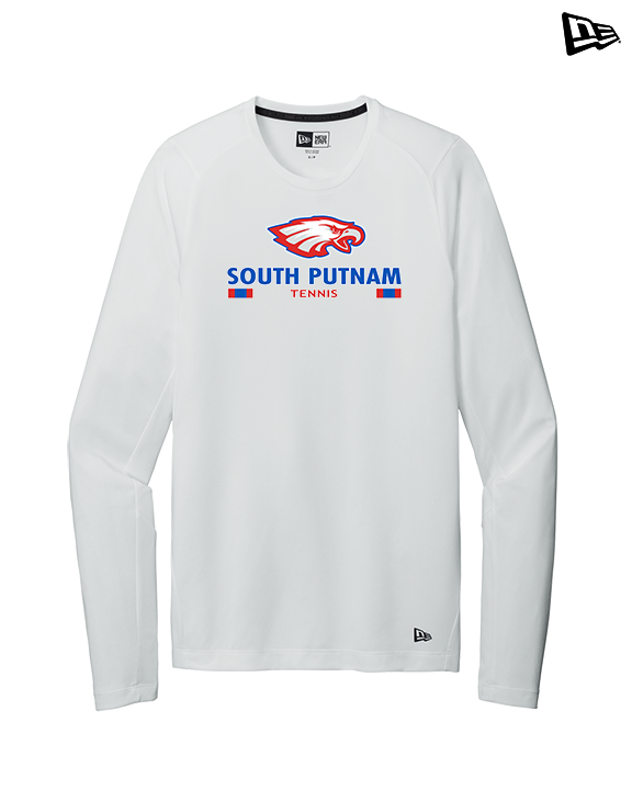 South Putnam HS Tennis Stacked - New Era Performance Long Sleeve