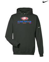 South Putnam HS Tennis Stacked - Nike Club Fleece Hoodie