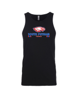 South Putnam HS Tennis Stacked - Tank Top