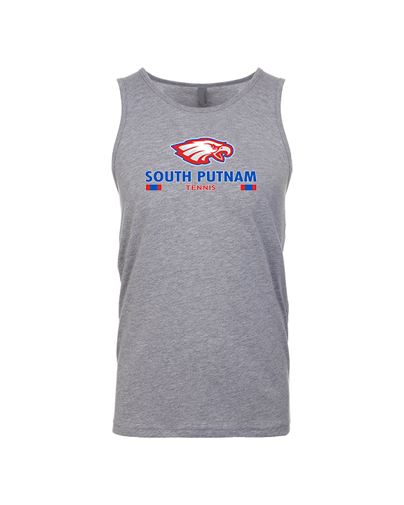 South Putnam HS Tennis Stacked - Tank Top