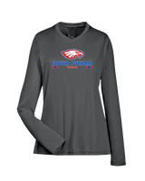 South Putnam HS Tennis Stacked - Womens Performance Longsleeve