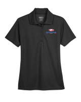 South Putnam HS Tennis Stacked - Womens Polo