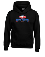South Putnam HS Tennis Stacked - Youth Hoodie