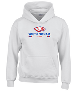 South Putnam HS Tennis Stacked - Youth Hoodie
