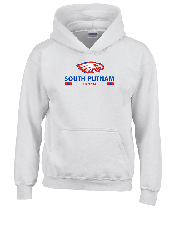 South Putnam HS Tennis Stacked - Youth Hoodie